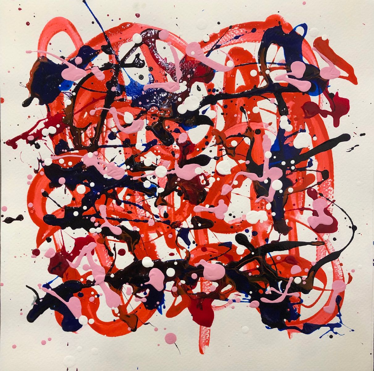 Dessin de STEPHANE RIME a pour titre noname D138 style abstrait dim : STEPHANE RIMEprix:60
