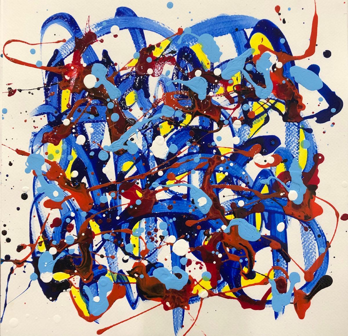 Dessin de STEPHANE RIME a pour titre noname D155 style abstrait dim : STEPHANE RIMEprix:60