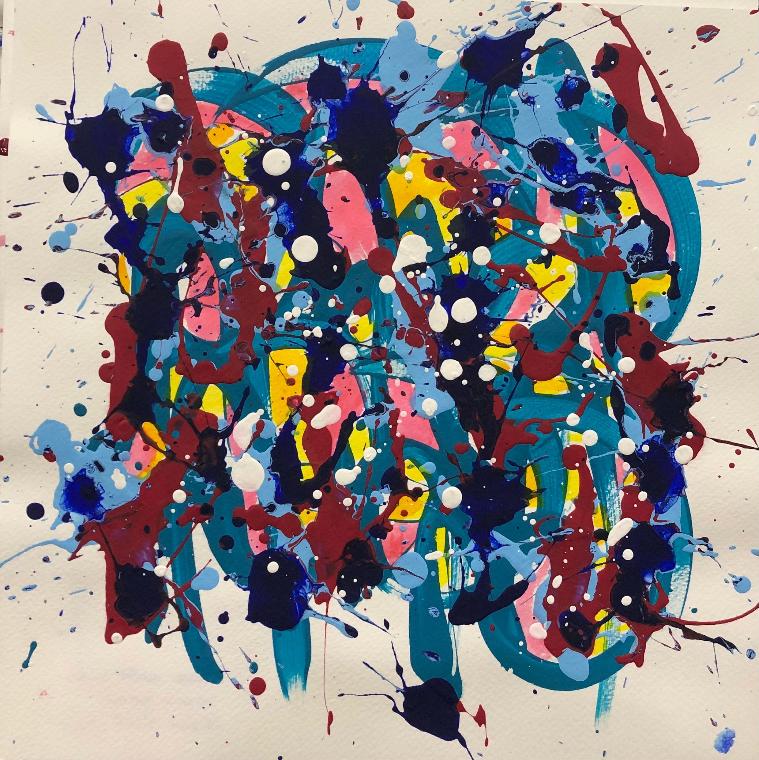 Dessin de STEPHANE RIME a pour titre noname centre C45 style abstrait dim : STEPHANE RIMEprix:60