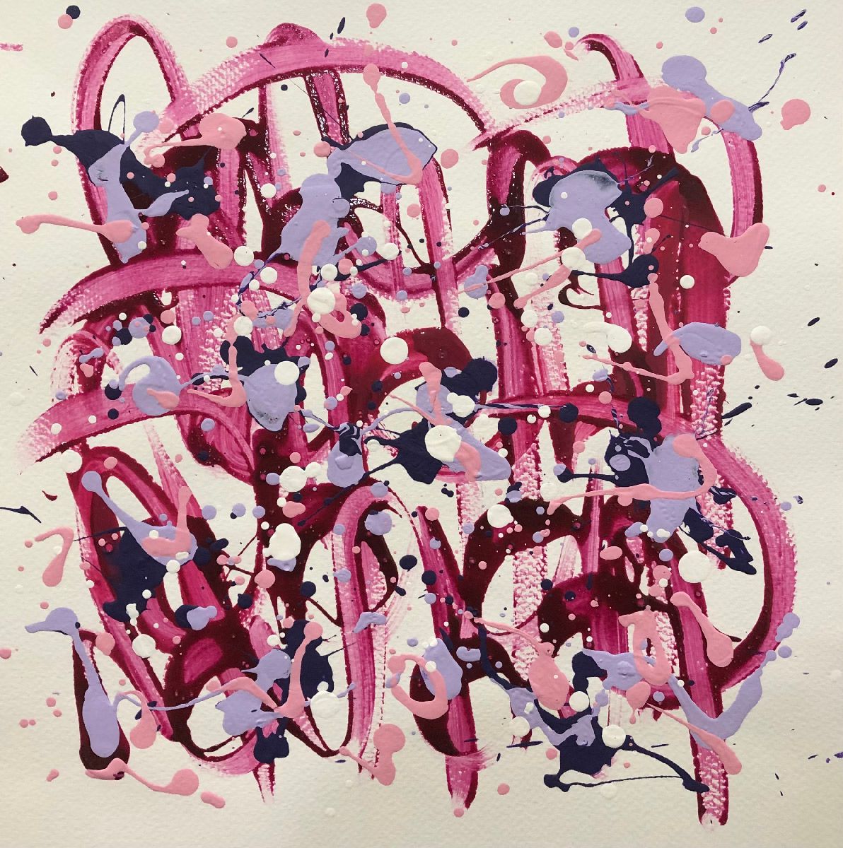 Dessin de STEPHANE RIME a pour titre noname D136 style abstrait dim : STEPHANE RIMEprix:60