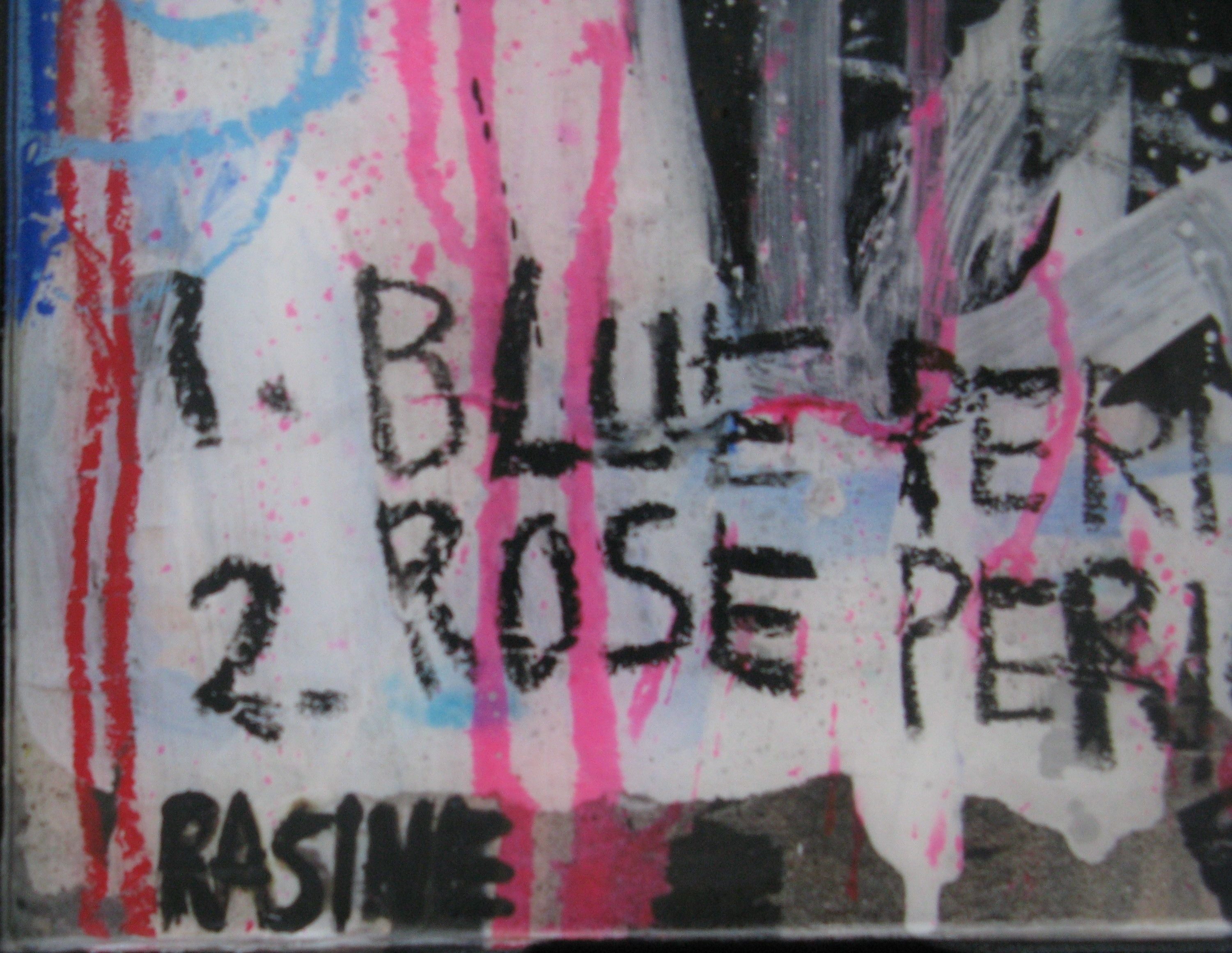 Tableau de THIERRY RASINE a pour titre Picasso style street pop art dim : THIERRY RASINEprix:900