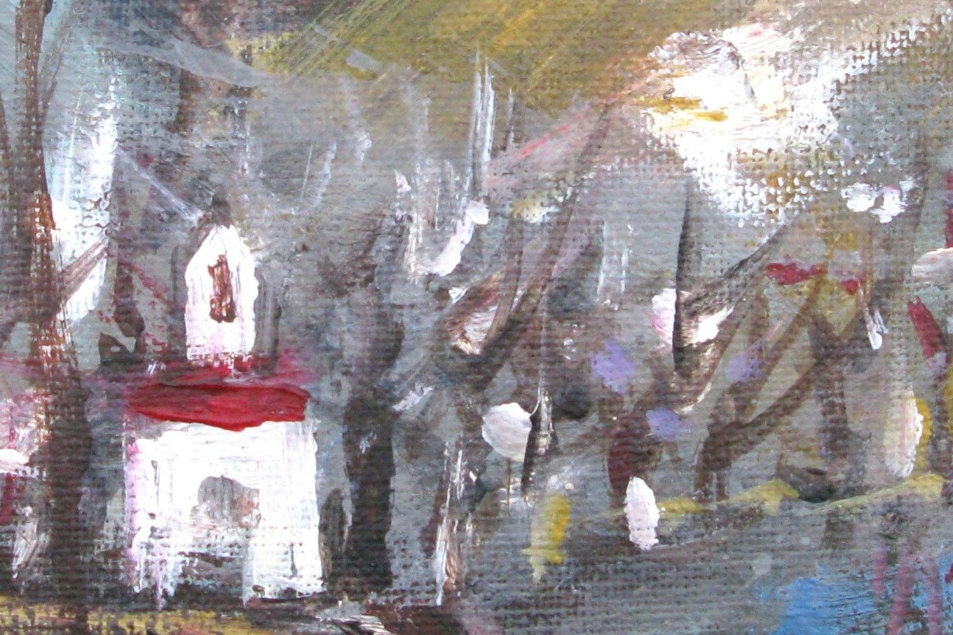Tableau de IVAN TZONEV a pour titre SELO - S style figuratif dim : IVAN TZONEVprix:80