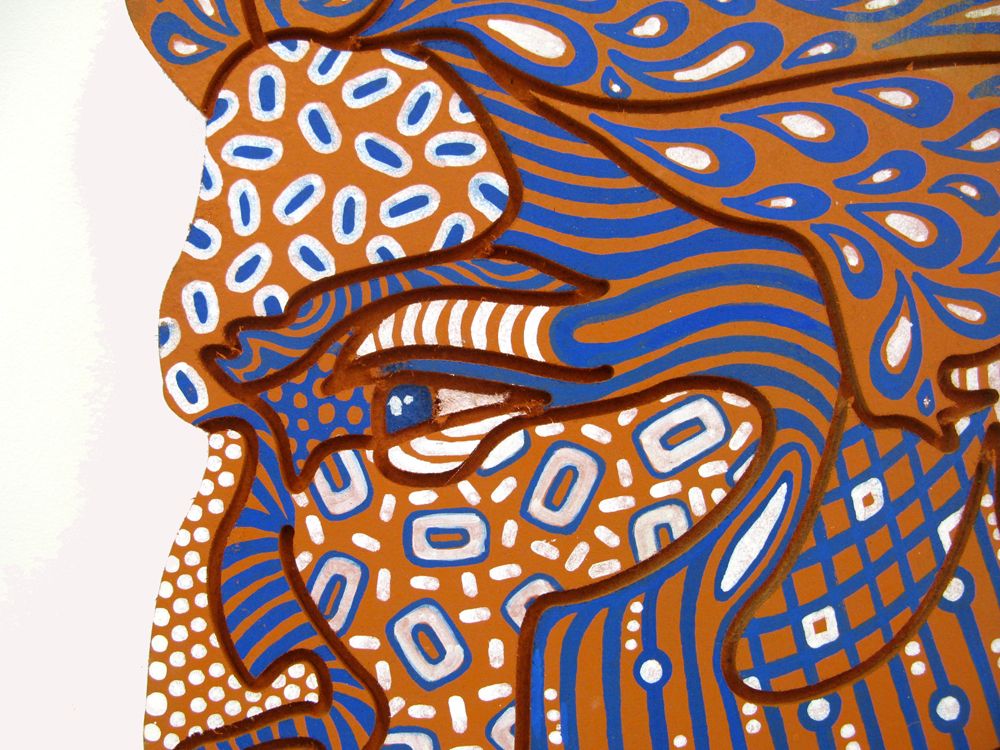 Sculpture de JACK JACQUOT a pour titre Nuance 6 style street pop art dim : JACK JACQUOTprix:350