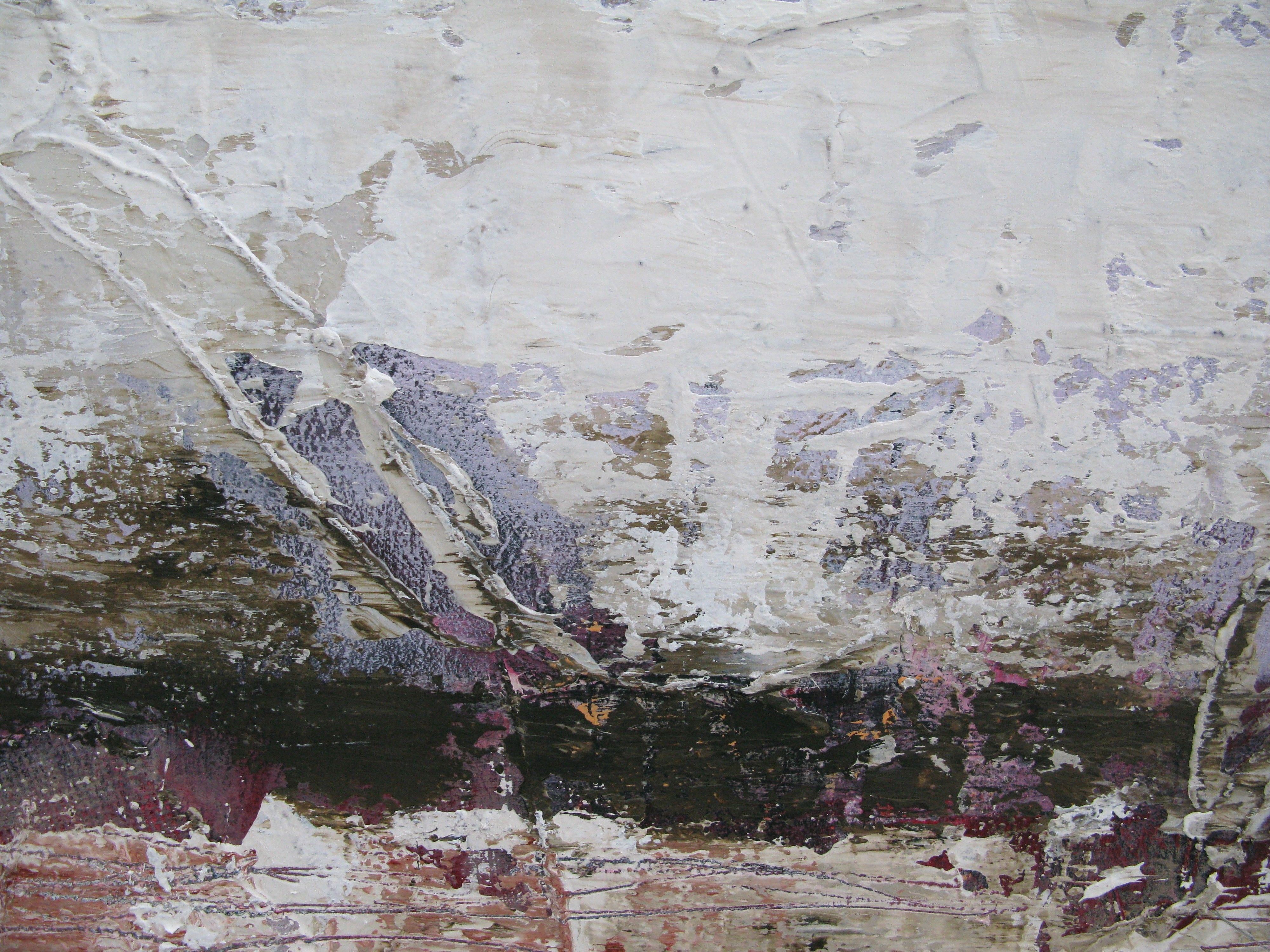 Tableau de TANIA CARRARA a pour titre NUANCES LAVANDE style abstrait dim : TANIA CARRARAprix:750