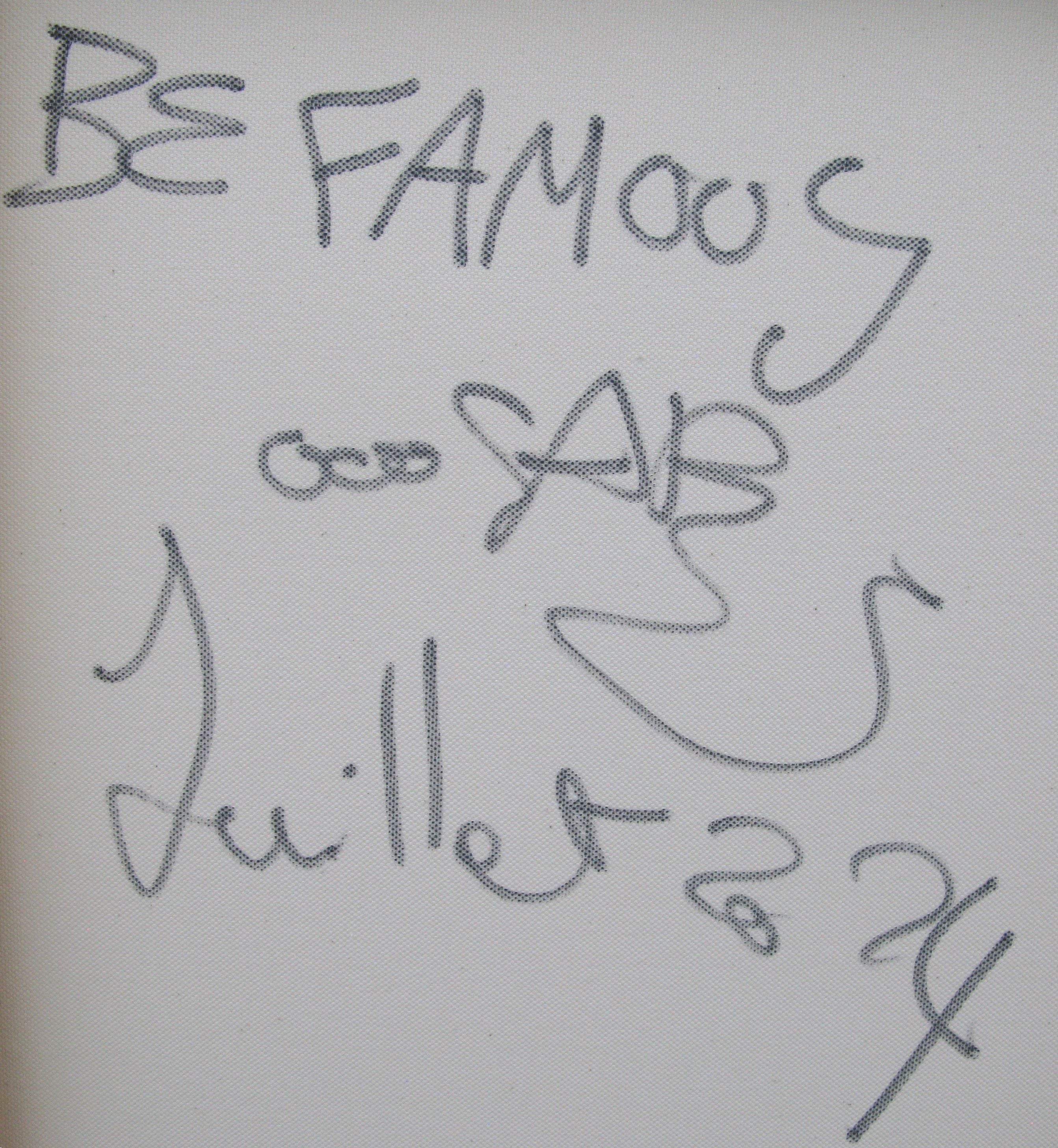 Tableau de RICO SAB a pour titre Be famous style street pop art, street art dim : RICO SABprix:800