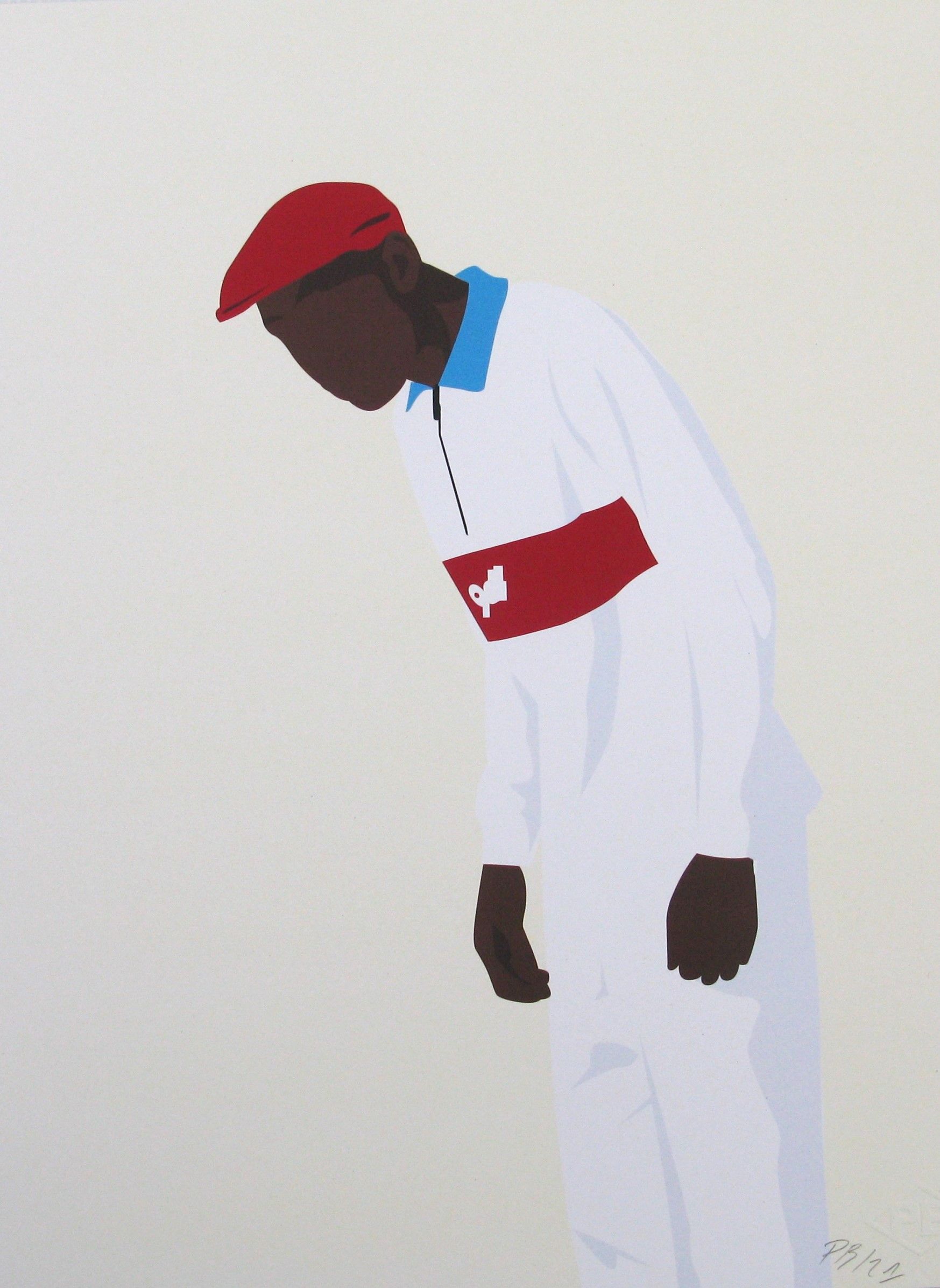Editions d'art de Premiere Base a pour titre Tyler The creator 3 style figuratif dim : Premiere Baseprix:29