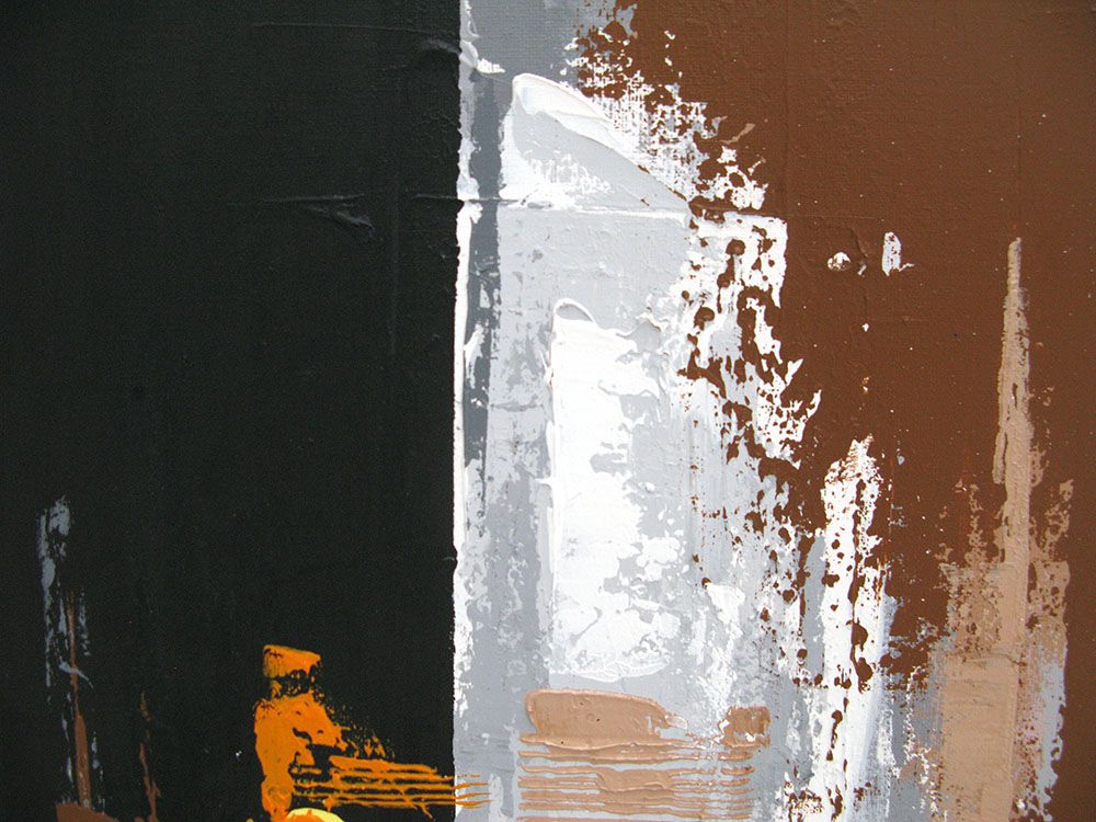 Tableau de FARID AMRAR a pour titre Fluage style abstrait dim : FARID AMRARprix:200