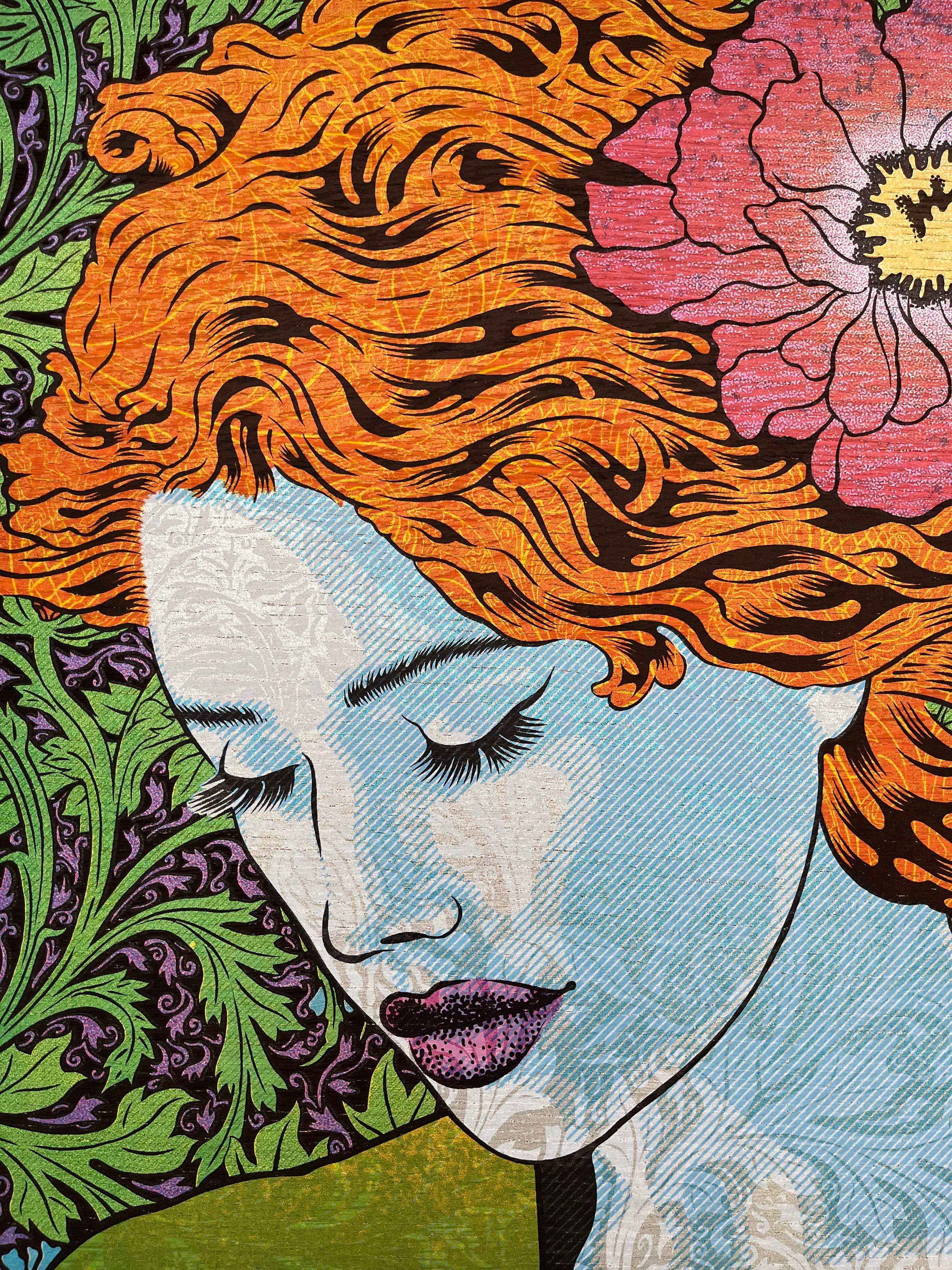 FLORA wood panel AP
