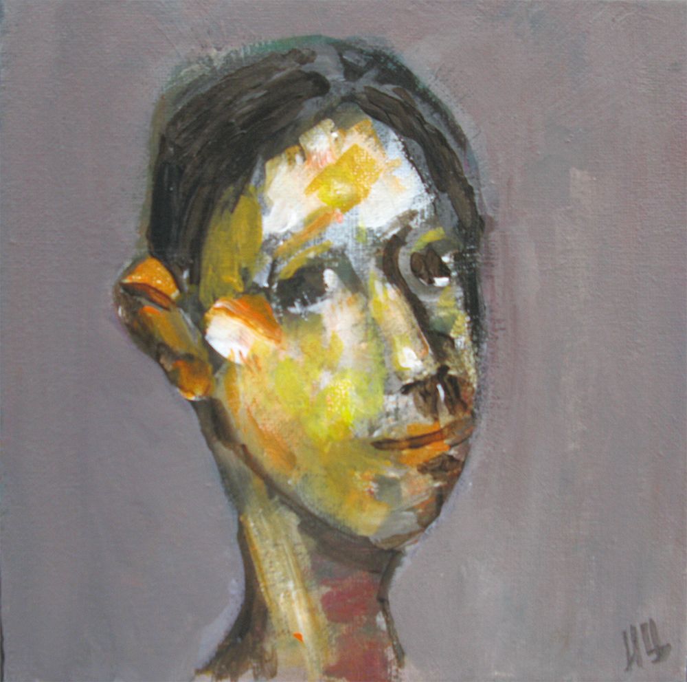 Tableau de IVAN TZONEV a pour titre Tête 1 style figuratif dim : IVAN TZONEVprix:80