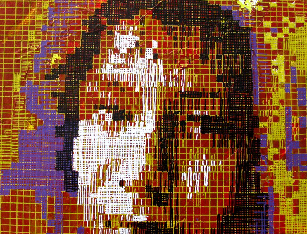 Tableau de NICOLAS JESBAC a pour titre Perou 2 style street art dim : NICOLAS JESBACprix:120