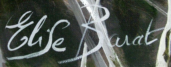 Tableau de ELISE BARAT a pour titre Le lancot a consolation 2 style figuratif dim : ELISE BARATprix:1200