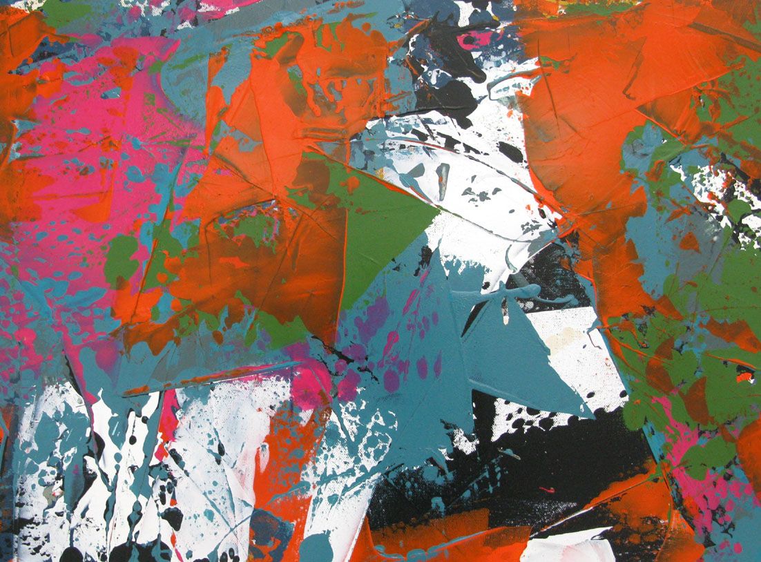 Tableau de CELINE WEBER a pour titre IZ0A style abstrait dim : CELINE WEBERprix:1150