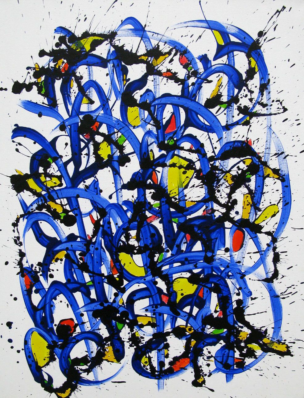 Tableau de STEPHANE RIME a pour titre NONAME D94 style abstrait dim : STEPHANE RIMEprix:590