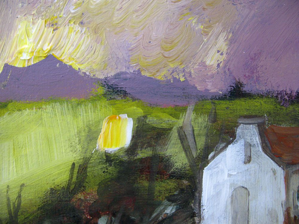 Tableau de IVAN TZONEV a pour titre SELO - M style figuratif dim : IVAN TZONEVprix: