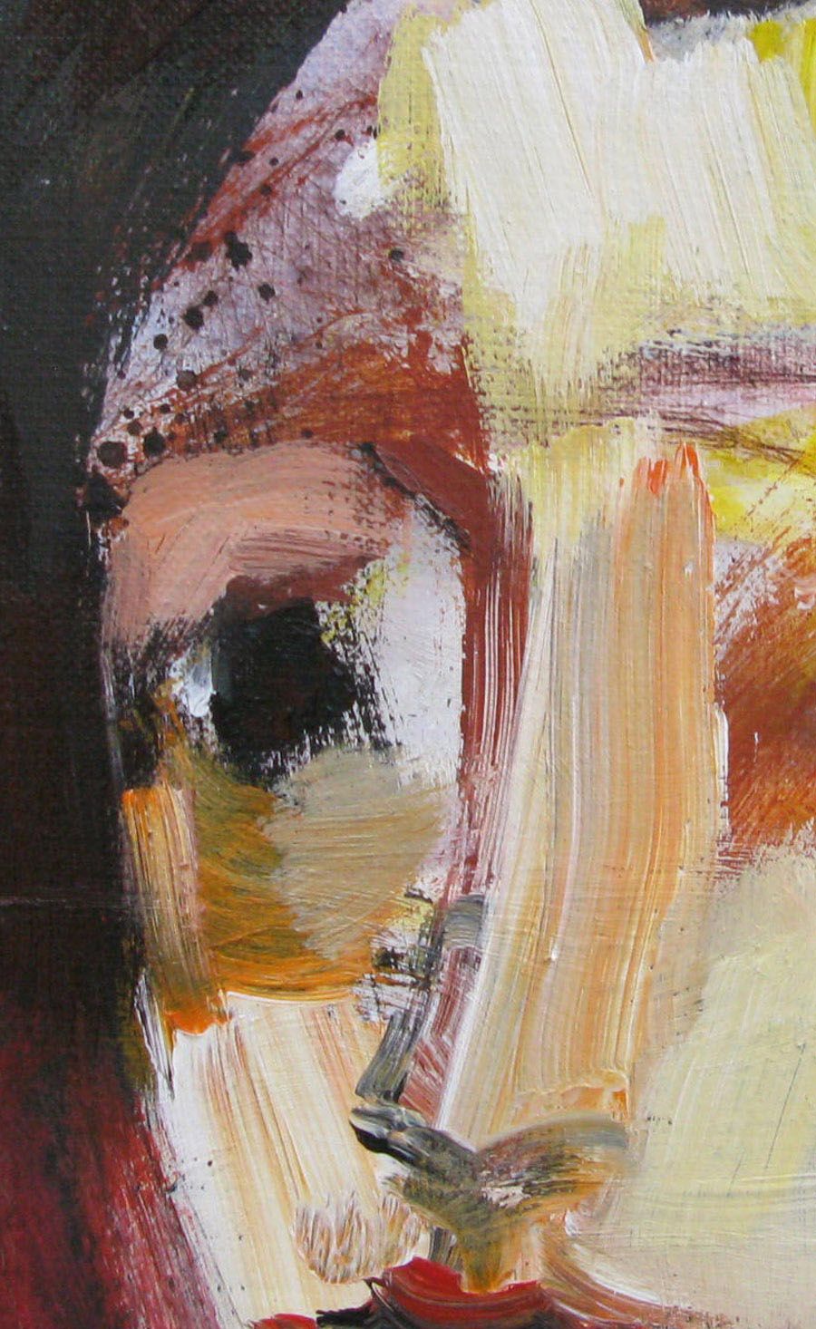 Tableau de IVAN TZONEV a pour titre PORTRAIT 4 style figuratif dim : IVAN TZONEVprix:300