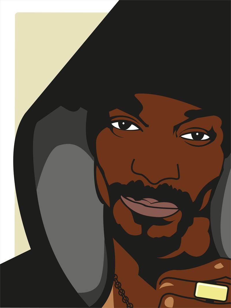 Editions d'art de JMC a pour titre SNOOP DOG style figuratif, graphique dim : JMCprix:50