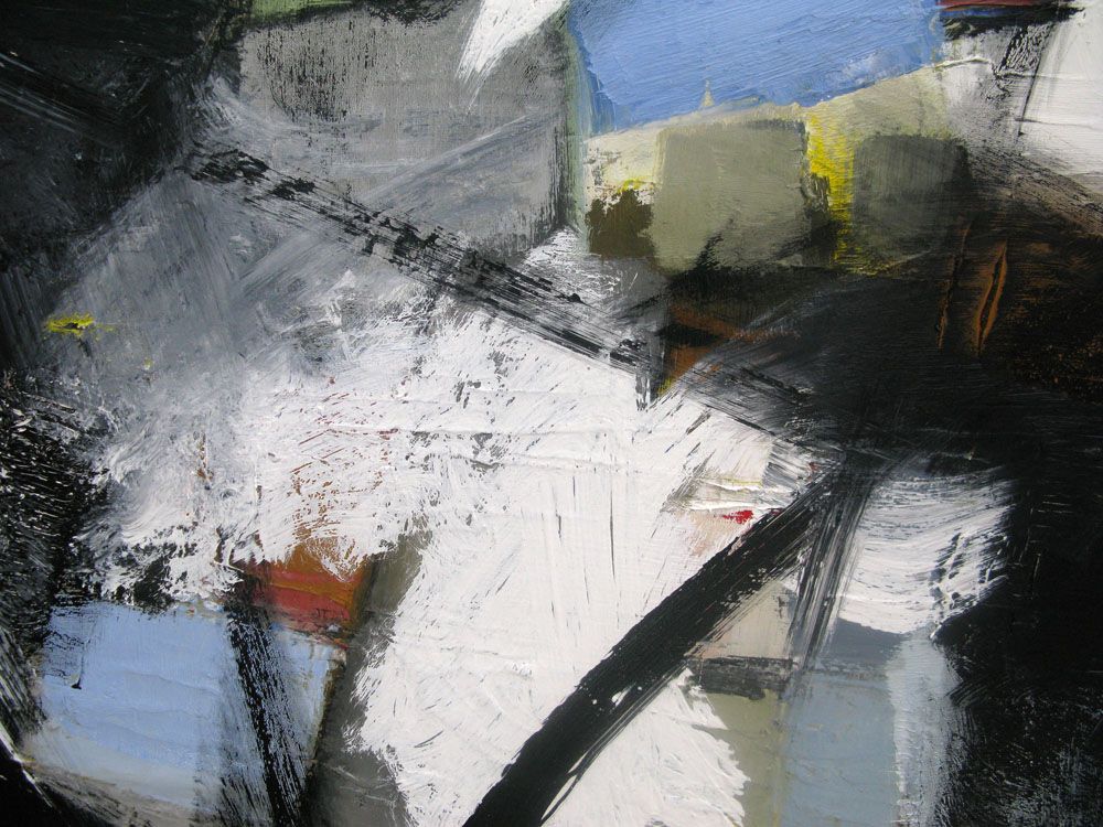 Tableau de JM BARROIS a pour titre SONGE 10-04 style abstrait dim : JM BARROISprix:950