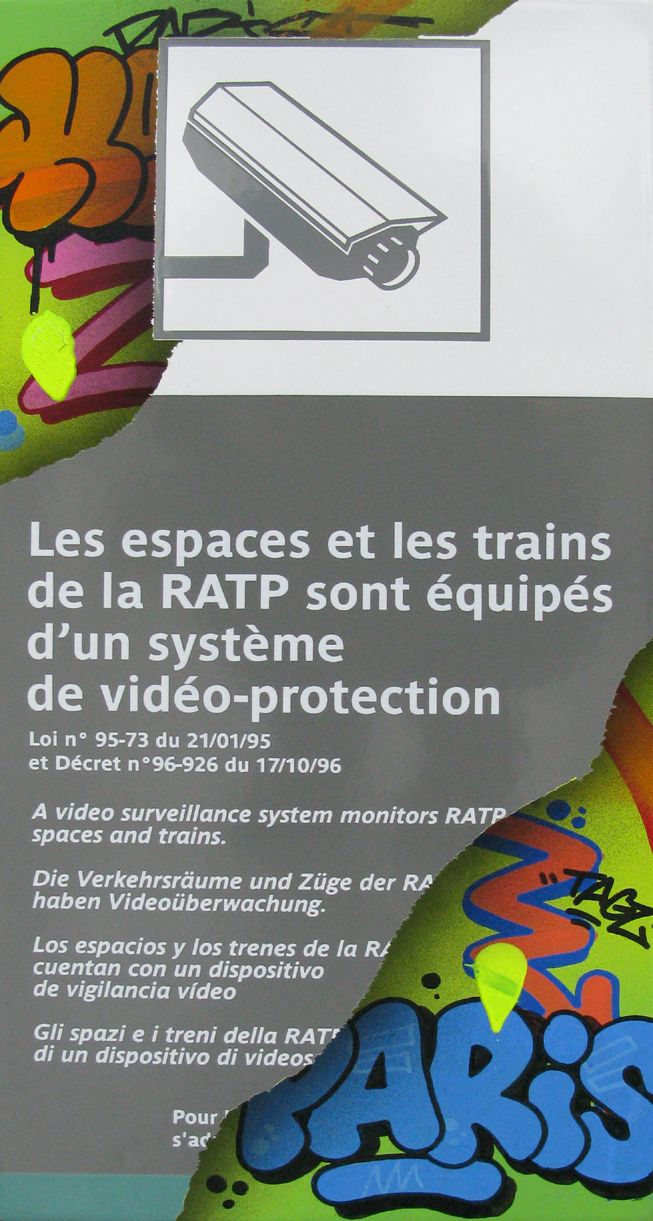 Tableau de KENY a pour titre Plaque métro ligne 11 style graffiti, street art dim : KENYprix:400
