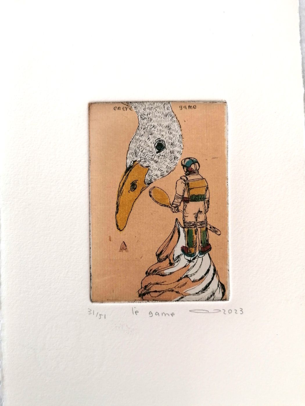 Editions d'art de ATSUKO ISHII a pour titre le game style figuratif dim : ATSUKO ISHIIprix:40