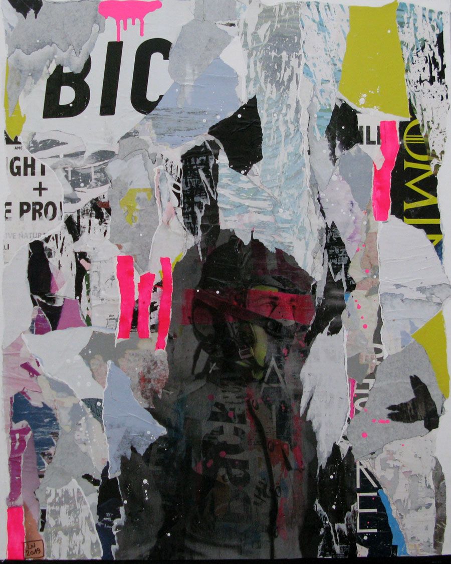 Tableau de LN LE PAPE a pour titre LE MARIE style graphique dim : LN LE PAPEprix: