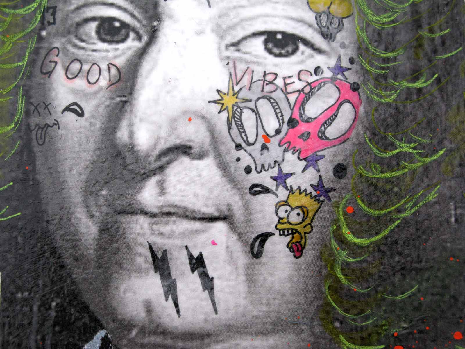 Dessin de LN LE PAPE a pour titre Louis en mariniere style figuratif, graphique dim : LN LE PAPEprix:160