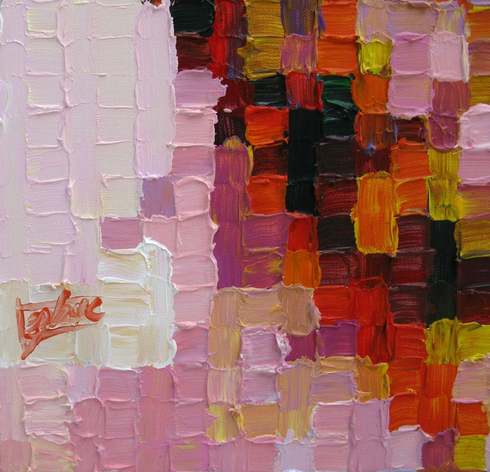 Tableau de NICOLAS JESBAC a pour titre LOCKS style figuratif, graphique dim : NICOLAS JESBACprix:1000