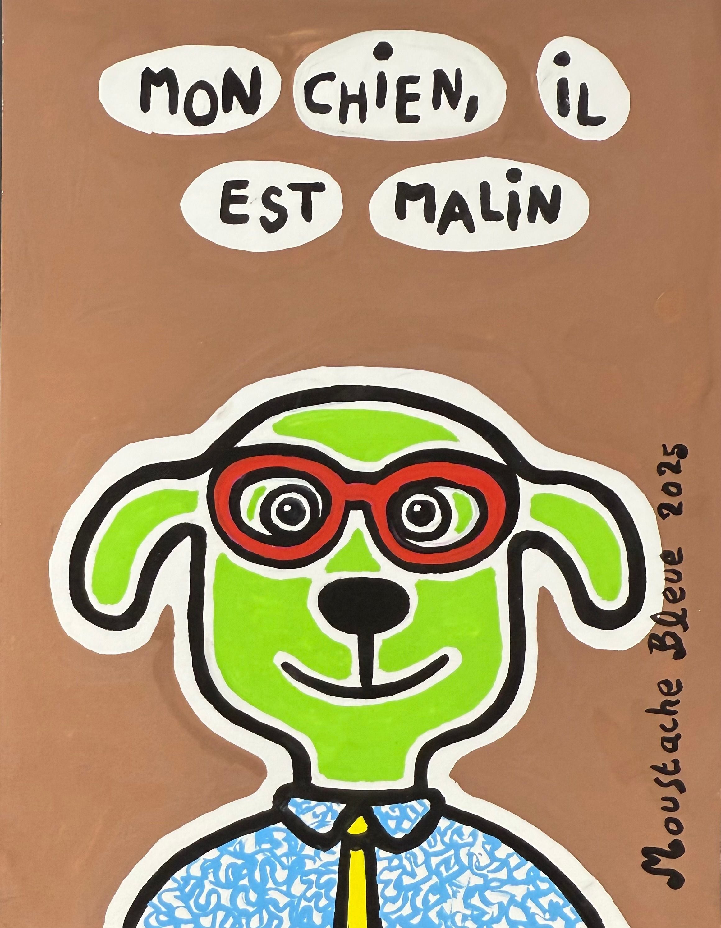 Mon chien, il est malin