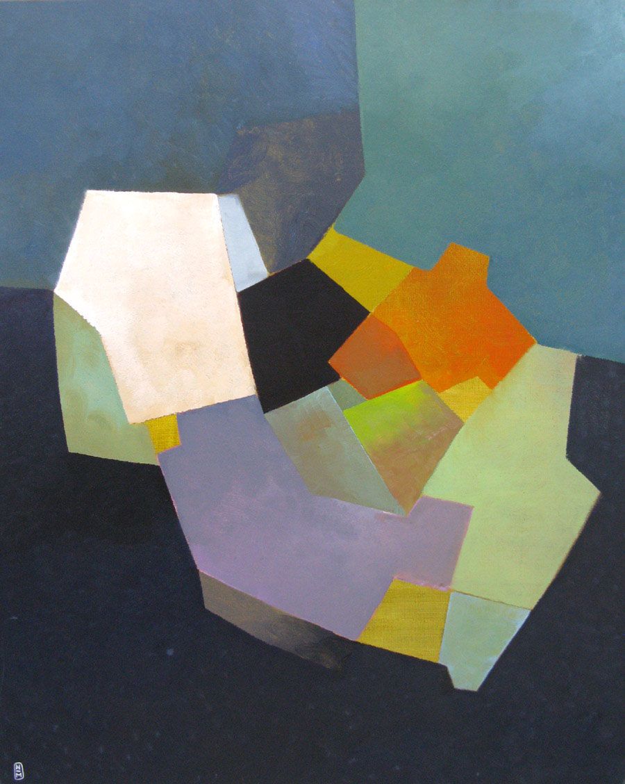 Tableau de N MAFFRE a pour titre VIVIENNE style abstrait dim : N MAFFREprix:1000