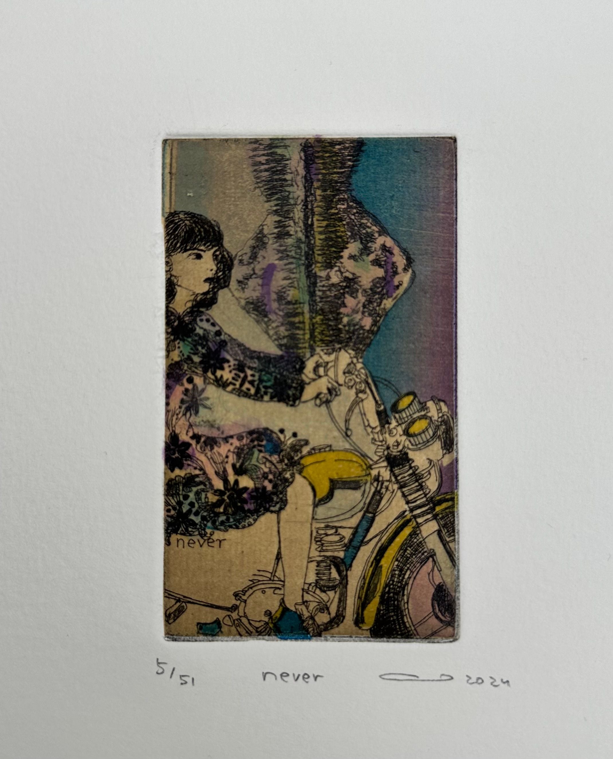 Editions d'art de ATSUKO ISHII a pour titre Never style figuratif dim : ATSUKO ISHIIprix:40