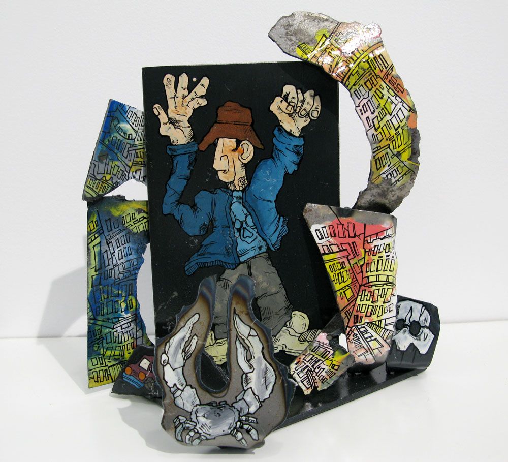 Tableau de EMER a pour titre Non stop style street pop art dim : EMERprix:170