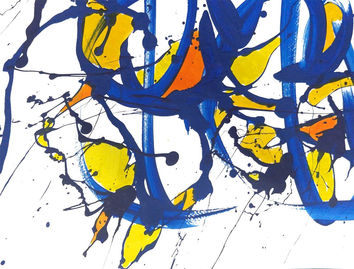 Dessin de STEPHANE RIME a pour titre Noname D26 style abstrait dim : STEPHANE RIMEprix:140