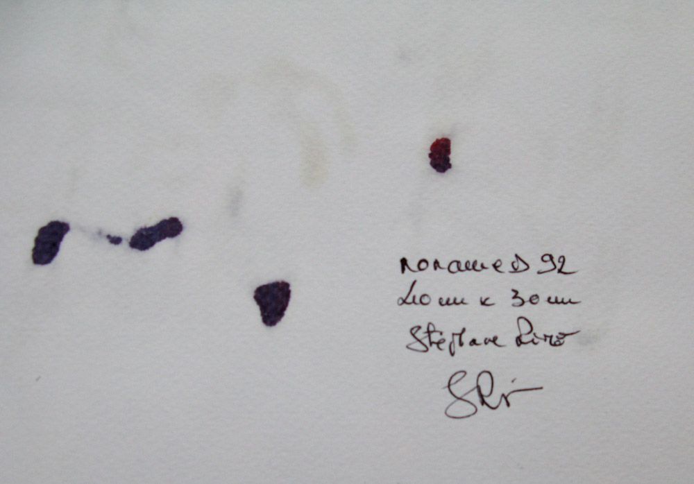 Dessin de STEPHANE RIME a pour titre noname D92 style abstrait dim : STEPHANE RIMEprix:70
