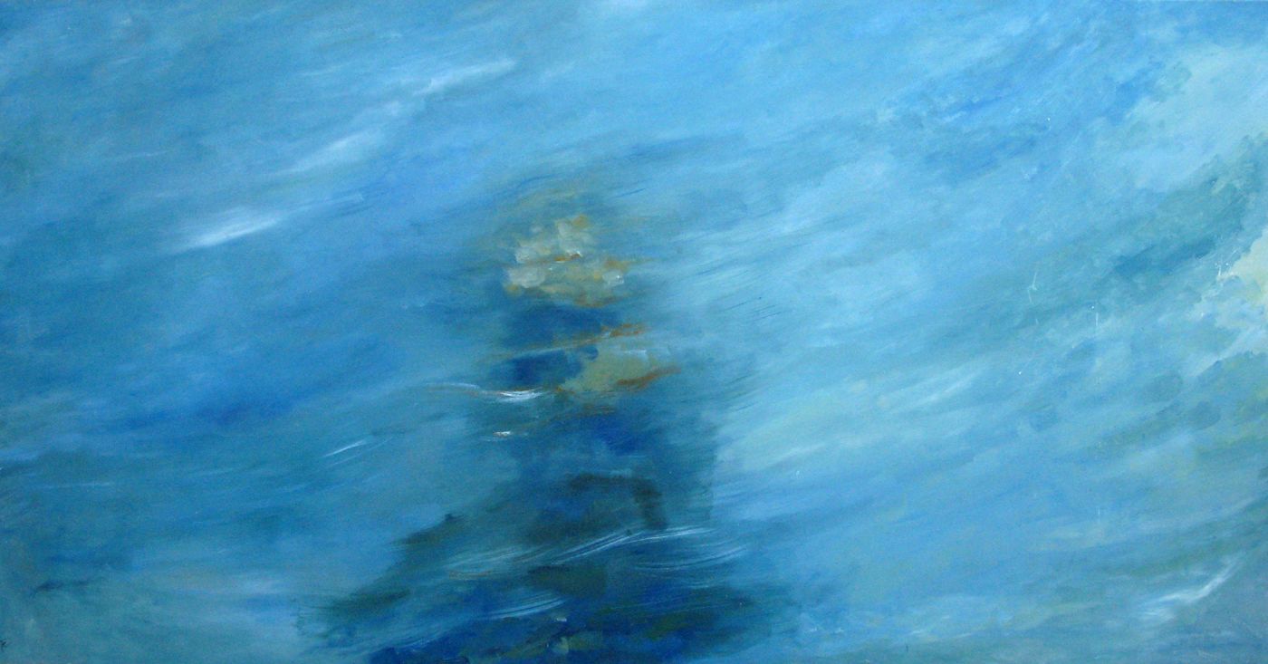 Tableau de PASCALE JACQUEMOND a pour titre Transparence style abstrait dim : PASCALE JACQUEMONDprix:1700
