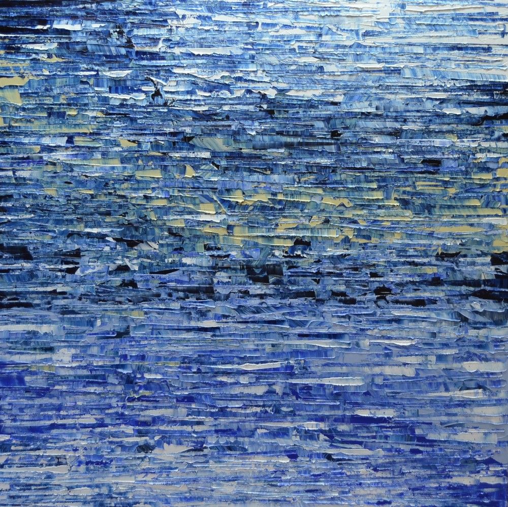 Tableau de ALAIN BECANNE a pour titre Peinture abstraite 04-2025-29 style abstrait dim : ALAIN BECANNEprix:900