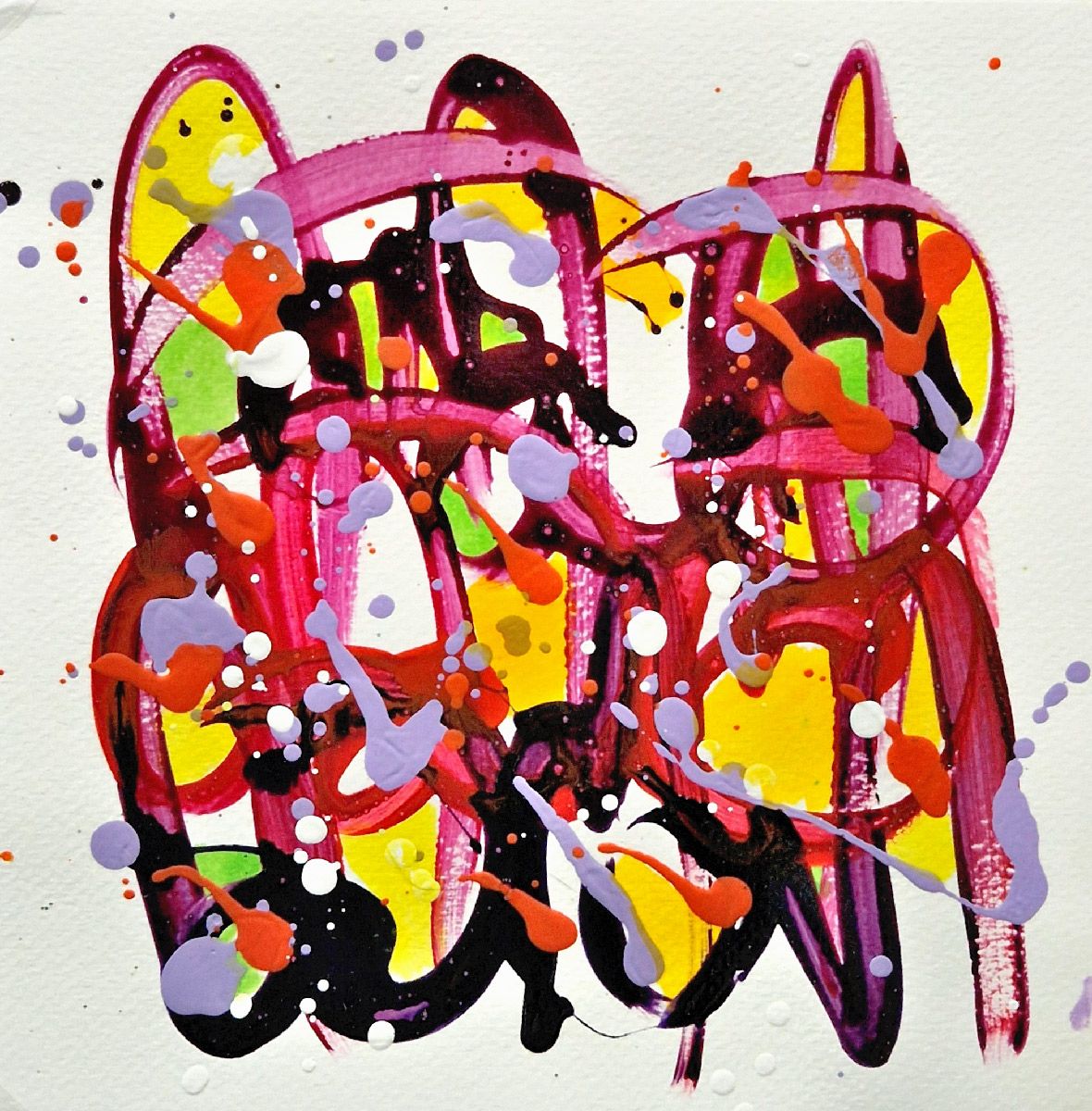 Dessin de STEPHANE RIME a pour titre noname D192 style abstrait dim : STEPHANE RIMEprix:50