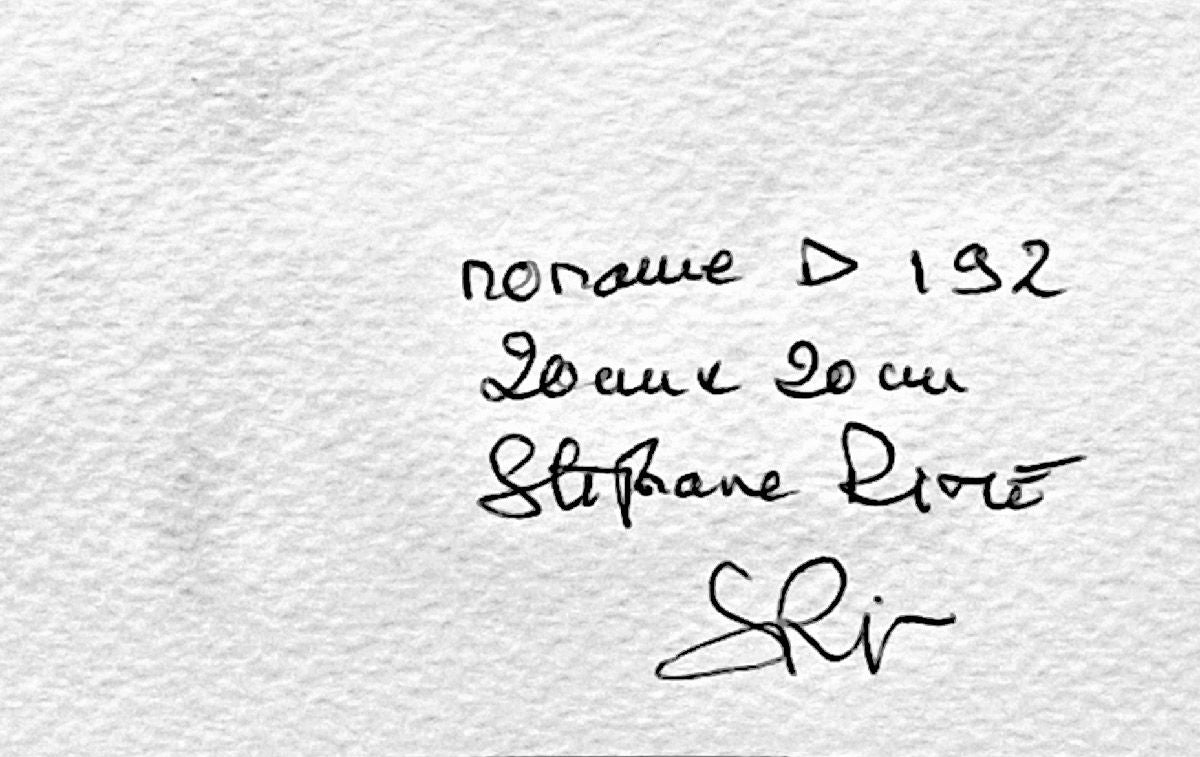 Dessin de STEPHANE RIME a pour titre noname D192 style abstrait dim : STEPHANE RIMEprix:50