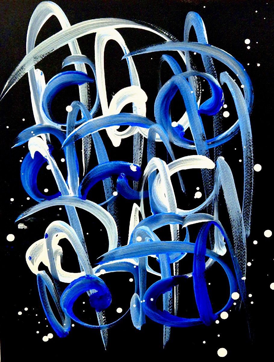 Dessin de STEPHANE RIME a pour titre noname D94 style abstrait dim : STEPHANE RIMEprix:70