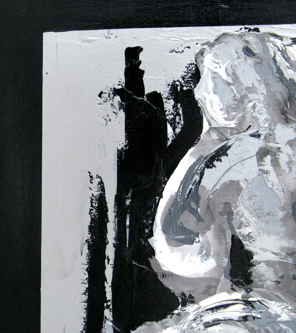 Tableau de FARID AMRAR a pour titre Crépuscule style abstrait dim : FARID AMRARprix:380