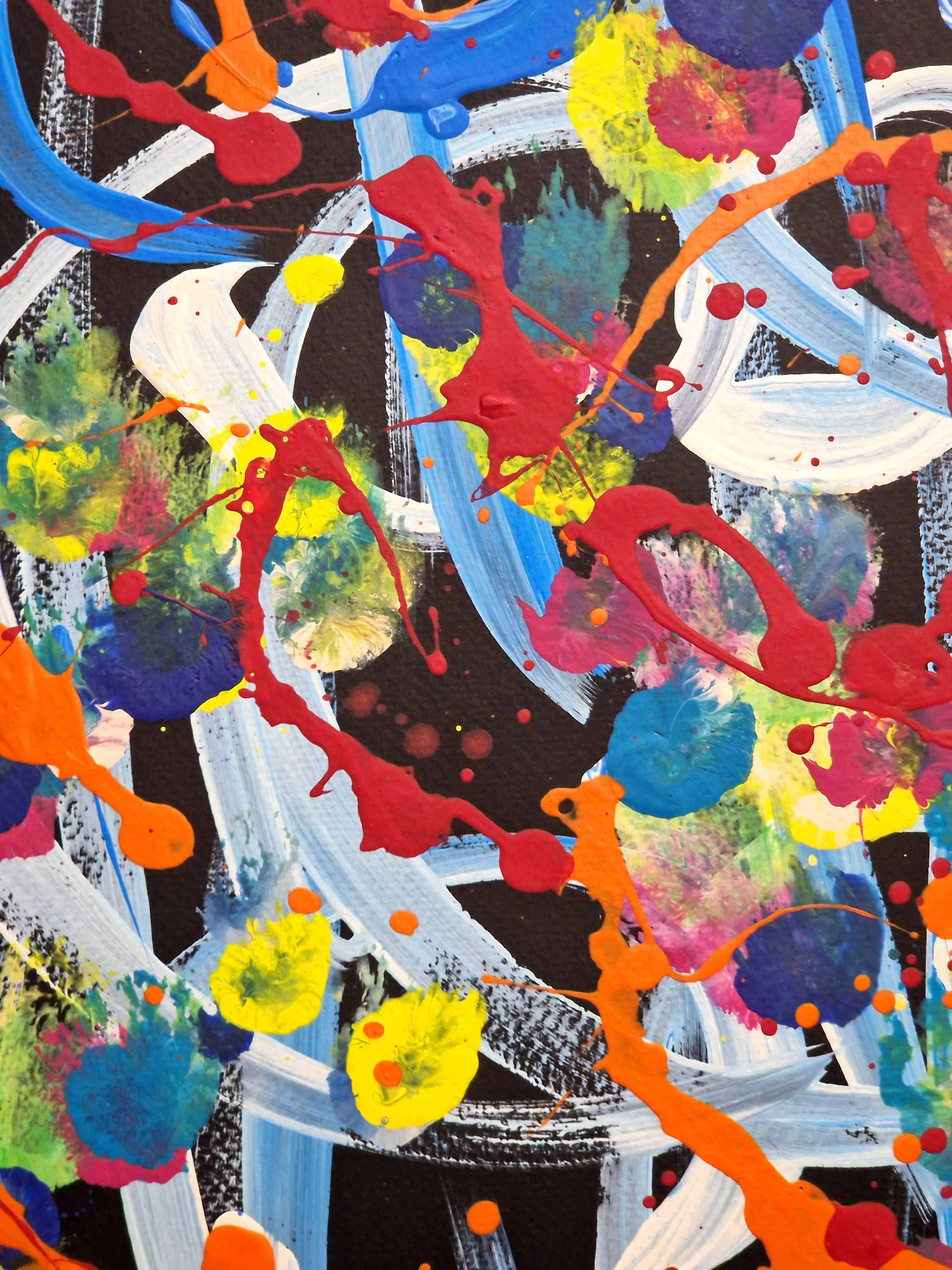 Dessin de STEPHANE RIME a pour titre Noname n°C250 style abstrait dim : STEPHANE RIMEprix:140
