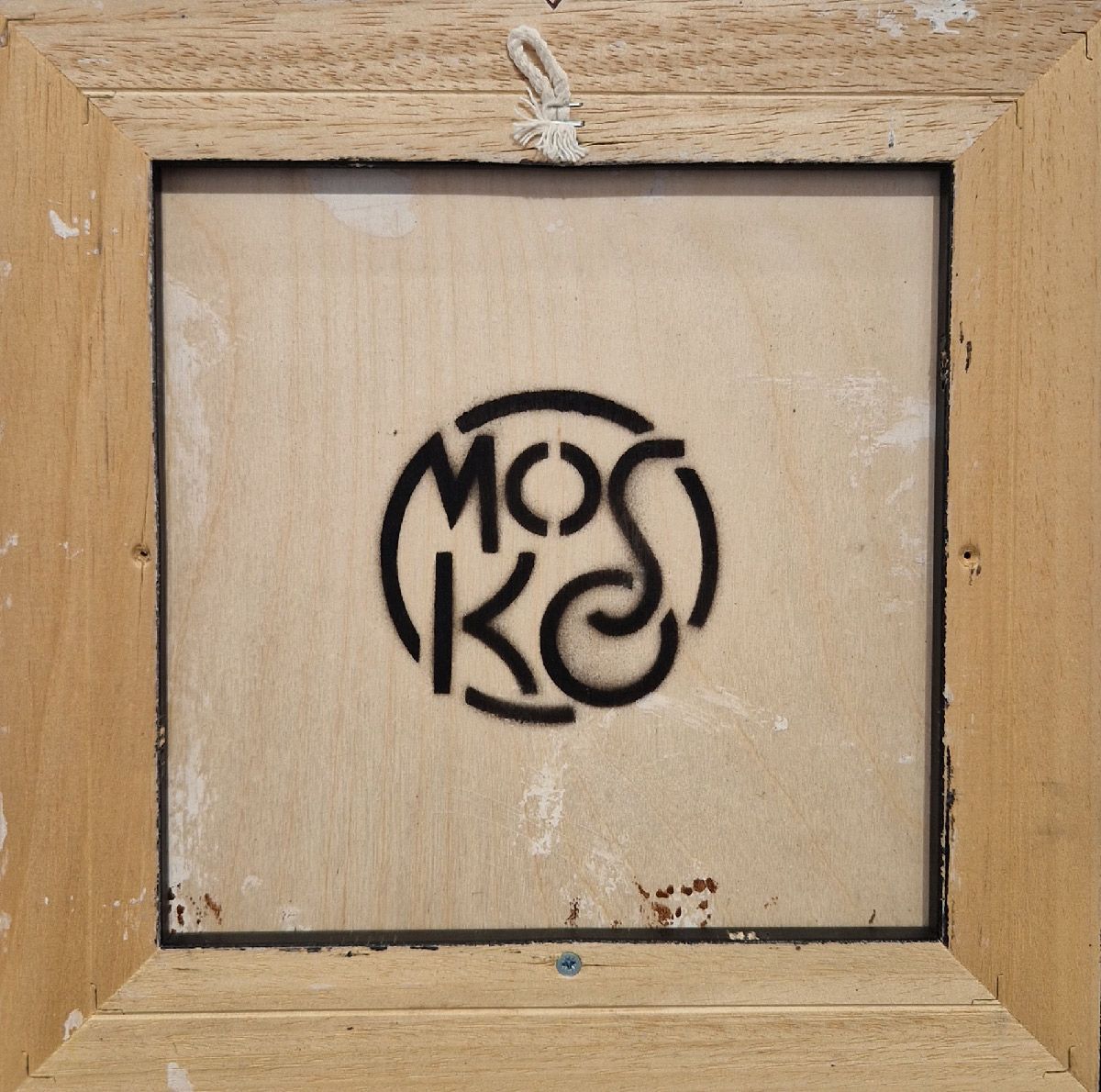 Tableau de MOSKO a pour titre Bébé tigre style street art dim : MOSKOprix:420
