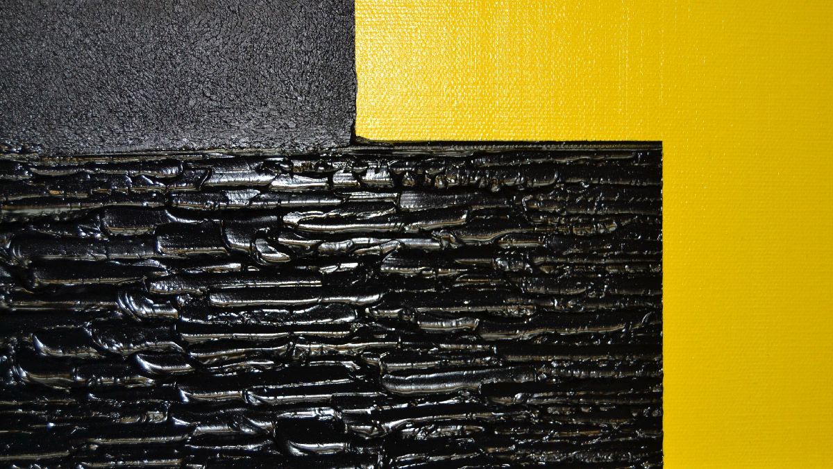 Tableau de ALAIN BECANNE a pour titre Peinture 09-2025-56 style abstrait dim : ALAIN BECANNEprix:650