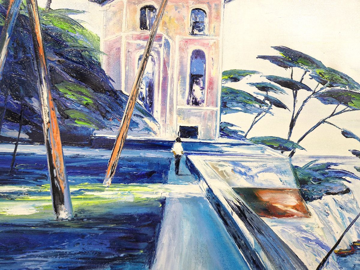 Tableau de PHIL a pour titre Mon plaisir style figuratif dim : PHILprix:600