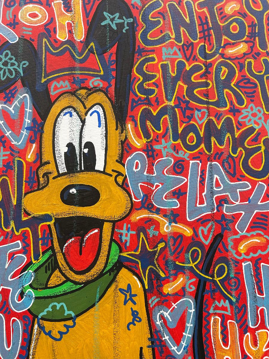 Tableau de RICO SAB a pour titre Enjoy style street pop art dim : RICO SABprix:450