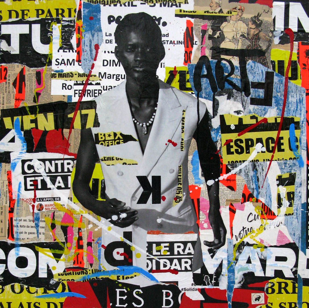 Tableau de PODKOL a pour titre Box office style street art dim : PODKOLprix:550