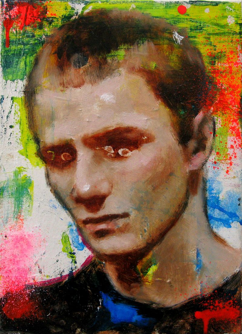 Tableau de NAWEL AUBERT a pour titre Reminiscence II style figuratif dim : NAWEL AUBERTprix:200