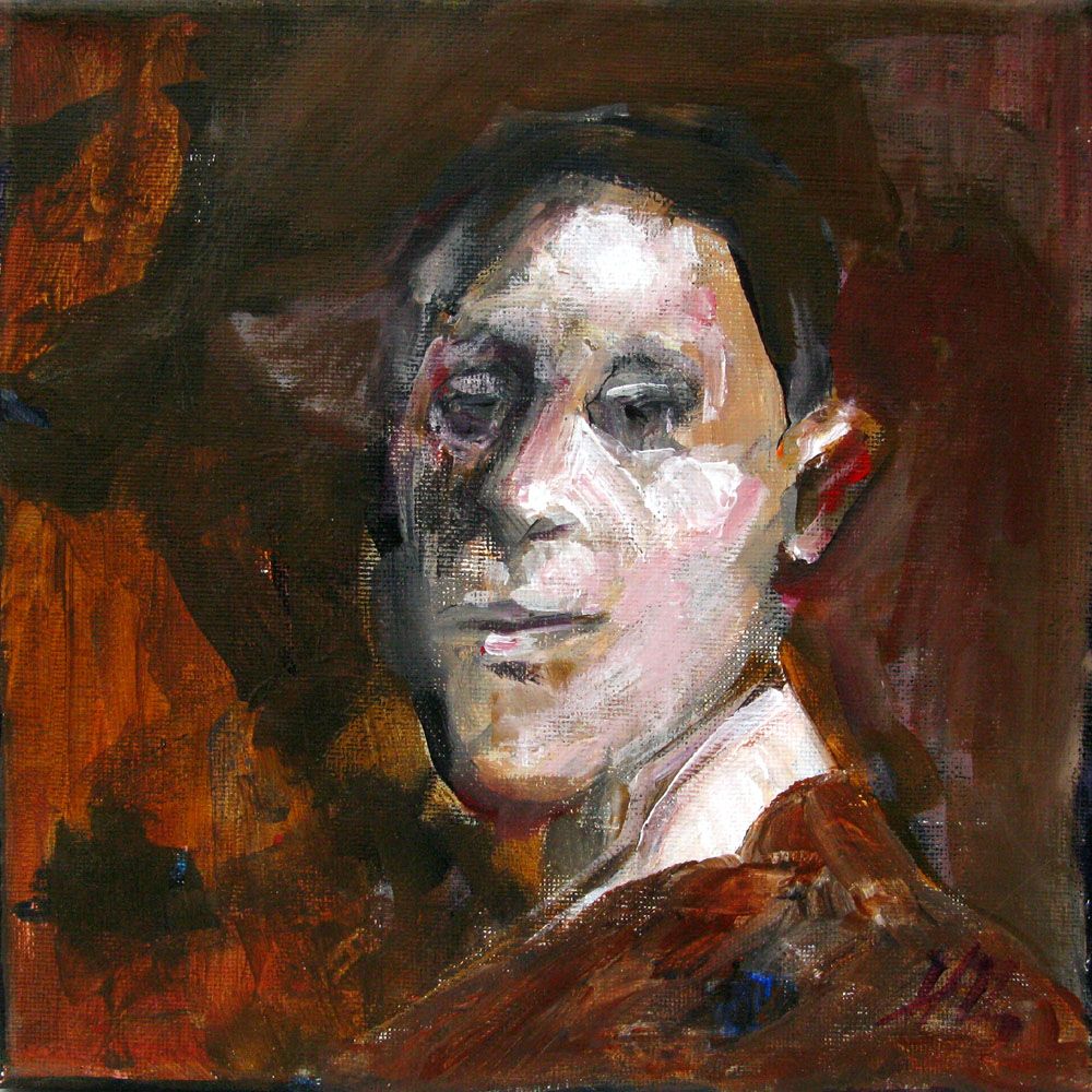 Tableau de IVAN TZONEV a pour titre Tête - A1 style figuratif dim : IVAN TZONEVprix:80