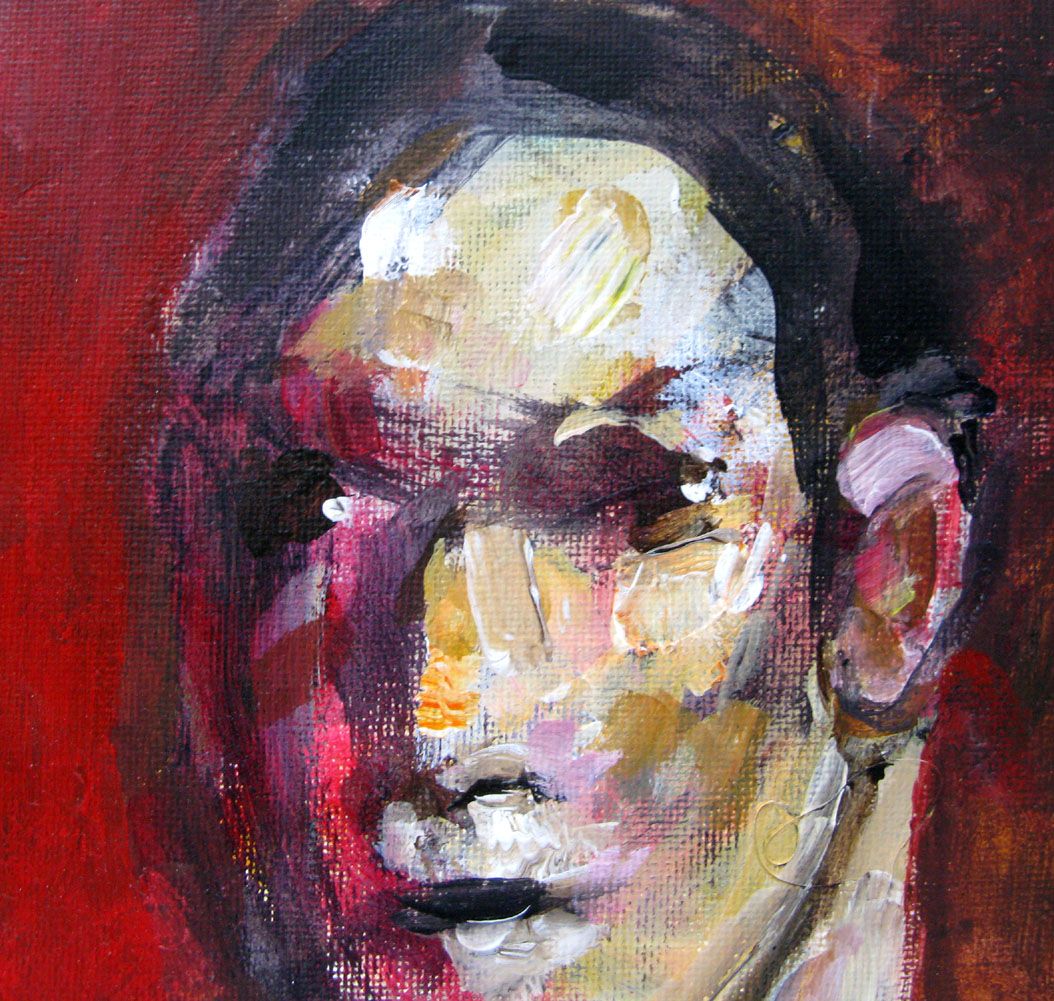 Tableau de IVAN TZONEV a pour titre Tête - C style figuratif dim : IVAN TZONEVprix:80