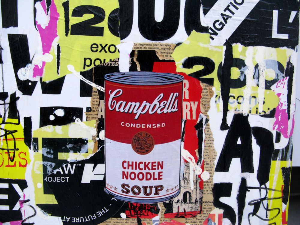 Tableau de PODKOL a pour titre Power glory style street art dim : PODKOLprix:140