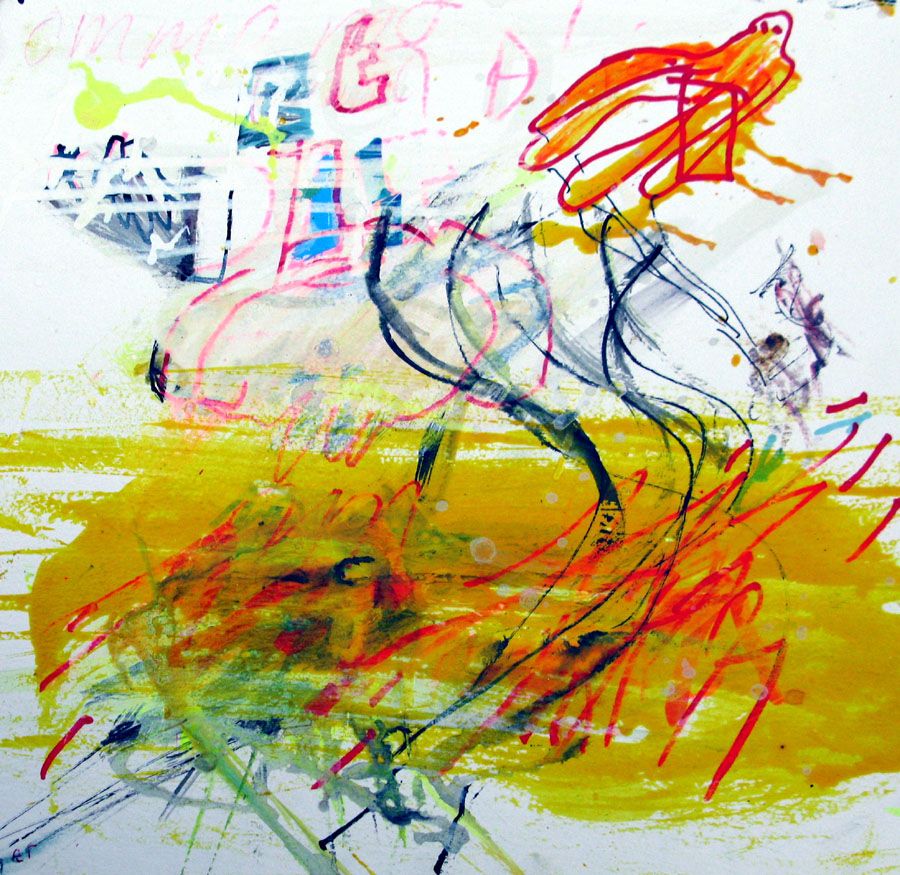 Dessin de RINGER HERVE a pour titre SANS TITRE style abstrait dim : RINGER HERVEprix: