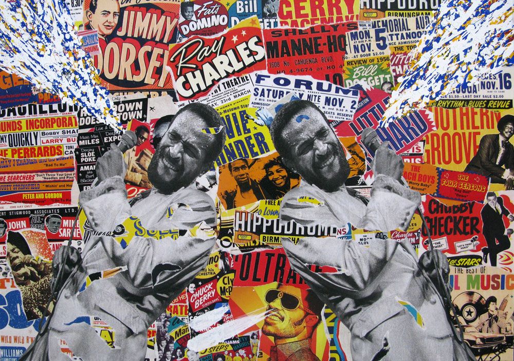 Tableau de RS ARTIST a pour titre MARVIN IN ACTION style street pop art dim : RS ARTISTprix:
